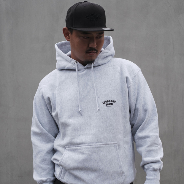 TRAD KAMON  HOODIE -GRAY- 詳細画像